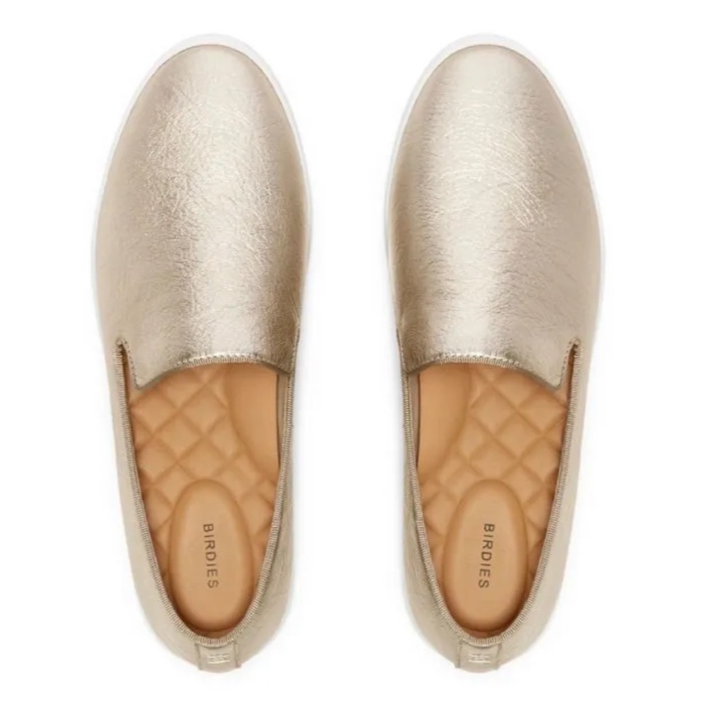 Birdies The Swift Sneaker in Gold EUC (worn twice)